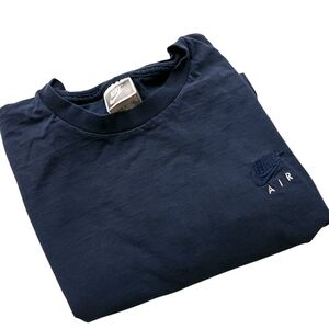 Vintage Y2k Men's Blue Nike Air Embroidered T-Shirt sz XL